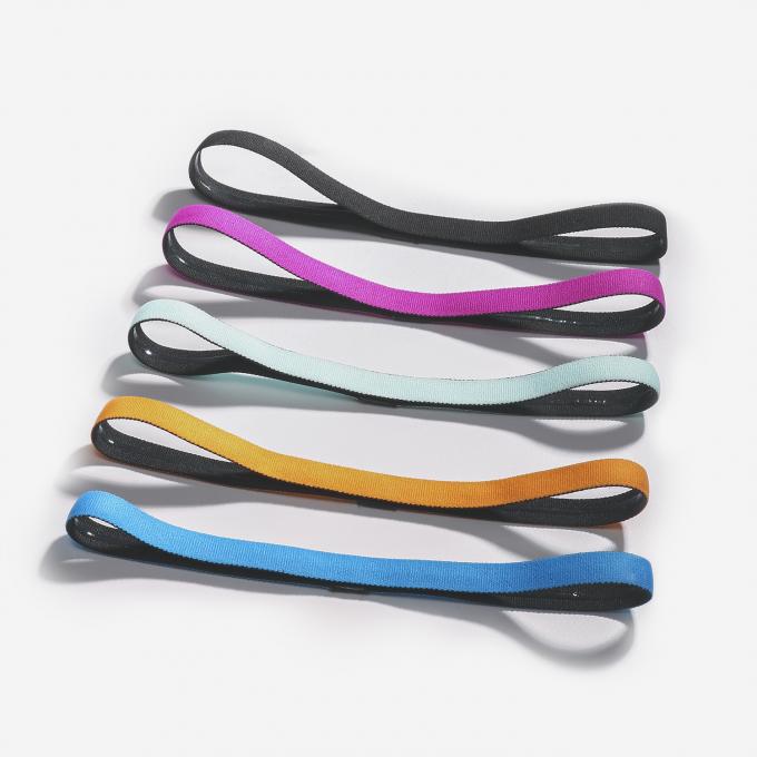 Elastic Running Non Slip Silicone Yoga Hair Headband Wrap Custom Sport Accessories 0