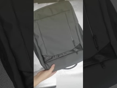 Bahan Nilon Tas Ransel Laptop Perjalanan Bisnis Mens 15.6 Inci Tahan Air